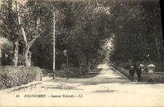VINTAGE POSTCARD Pornichet Yolande Avenue