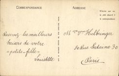 VINTAGE POSTCARD Pornichet Yolande Avenue