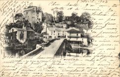 VINTAGE POSTCARD Clisson Ruins of the Castle