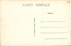 POSTAL Pornichet de la VENDIMIA el embarcadero y los barcos portuarios