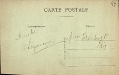 VINTAGE POSTCARD Pornichet Rocks on the dimension while ahant towards Sainte Marguerite