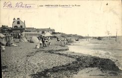 POSTAL Prefailles de la VENDIMIA la playa