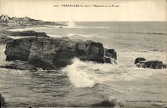 Rocas de Prefailles de la POSTAL de la VENDIMIA de la playa