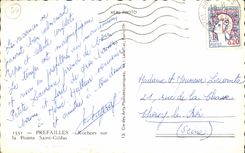 Rocas de Prefailles de la POSTAL de la VENDIMIA en el punto Gildas Saint