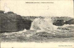 Tapa de Prefailles de la POSTAL de la VENDIMIA de Gildas santo