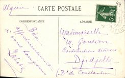 CPA Pornic L Entree du Port et le Chateau