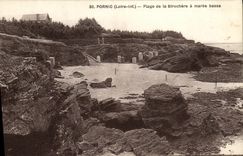 CPA Pornic Plage de La Birochere a Maree Basse