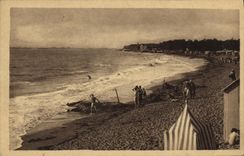 La POSTAL Brevin santo de la VENDIMIA sins vista de la playa