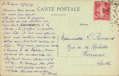 St Brevin L oceano de la POSTAL de la VENDIMIA el caos del sacador