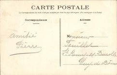 VINTAGE POSTCARD Bernerie Cliffs Of Boutinadiere