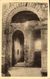 El lugar de la iglesia de la abadia de St Philbert de Grand Carolingian de la POSTAL de la VENDIMIA comienza la pieza meridional del deambulatoire