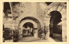 Lugar de la pieza de St Philbert de Grand Central de la POSTAL de la VENDIMIA del deambulatoire