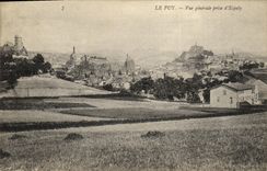 VINTAGE POSTCARD Puy View Taken D Espaly