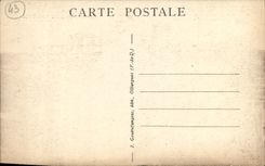 VINTAGE POSTCARD Sommet of Puy de Dome Moument sets up by L aero club D Auvergne Aviateur Renal March 7th  1911