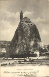 VINTAGE POSTCARD Puy Rock St Michel