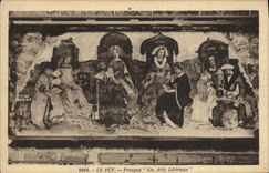 VINTAGE POSTCARD Puy Fresco Liberal arts