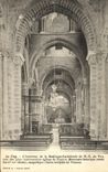 VINTAGE POSTCARD Puy L interior of the Basilica Cathedral ND of Puy