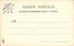 VINTAGE POSTCARD Puy L interior of the Basilica Cathedral ND of Puy