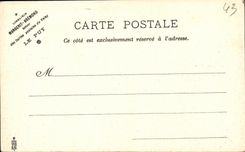 Cosnerve romantico de Puy Portail de la POSTAL de la VENDIMIA con el jardin de la herradura