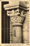 VINTAGE POSTCARD Puy the antiquated cloister Capital Doves seeming to take their flight