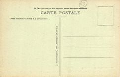 VINTAGE POSTCARD the Chair God Caryatids of the Dresser D organ