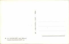 VINTAGE POSTCARD the Chair Gaierie God of the Cloister