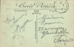 Ondas del efecto de Gourmalon de la POSTAL de la VENDIMIA