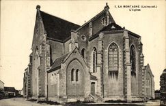 POSTAL de la VENDIMIA montana el L iglesia