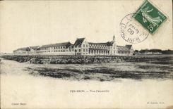 PLUMA D vista Bron de la POSTAL de la VENDIMIA junto