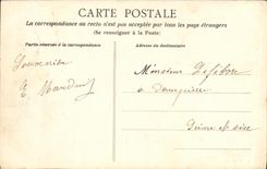 PLUMA D vista Bron de la POSTAL de la VENDIMIA junto