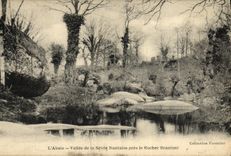 La POSTAL L Absie Vallee de la VENDIMIA de separa el cierre de Nantes la roca de sacudida