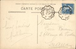 La POSTAL L Absie Vallee de la VENDIMIA de separa el cierre de Nantes la roca de sacudida