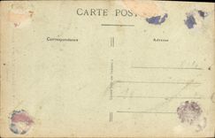 POSTAL de la VENDIMIA La Chapelle en Erdre L iglesia