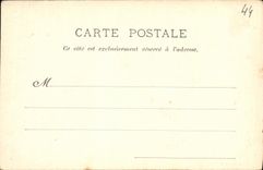 POSTAL de la VENDIMIA el barco portuario atlantico de Loire