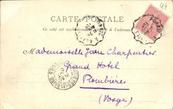 POSTAL Birochere de la VENDIMIA