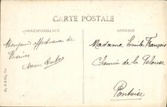 VINTAGE POSTCARD Fismes L church External