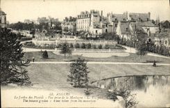 CPA Angers Le Jardin Des Plantes Vue Prise De La Montagne