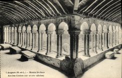 CPA Angers Musee St Jean Ancien Cloitre