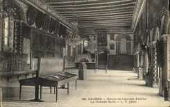 CPA Angers Musee Du L Ancien Eveche La Grande Salle