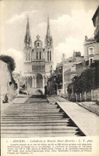 CPA Angers Cathedrale Et Montee Saint Maurice