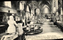 CPA Angers Hopital St Jean Devenu mmusee archelogique