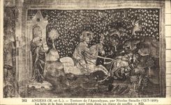CPA Angers Tenture de I Apocalypse par Nicolas Bataille La bete et le faux prophete