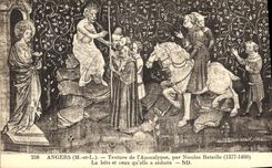 CPA Angers Tenture de I Apocalypse par Nicolas Bataille La bete et ceux qu elle a seduits