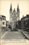 CPA Angers Cathedrale et montee St Maurice