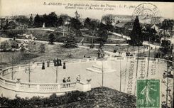 CPA Angers Vue Generale du jardin des plantes 
