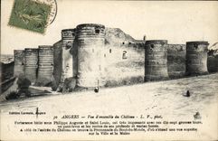 CPA Angers Vue d ensemble du chateau