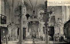 CPA Angers Musee st Jean Interieur de la chapelle de l ancien Hopital St Jean 