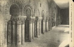 CPA Angers Arcades Romanes de la Prefecture