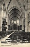 CPA Angers Interieur de la Cathedrale la Chaire la Nef Le Grand Autel