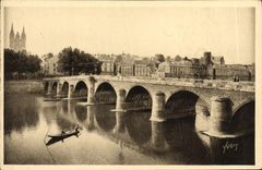 CPA Angers Le Pont du Centre